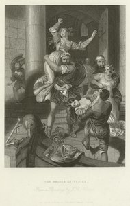 De bruiden van Venetië door John Rogers Herbert