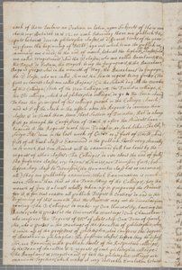 Een brief van John Row, een student in St Andrews, aan zijn oom door John Row
