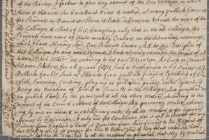 Een brief van John Row, een student in St Andrews, aan zijn oom door John Row