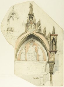 Ontwerp voor een boog door John Ruskin
