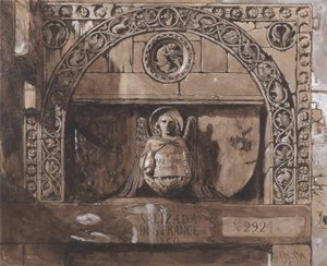 Deurkop van het Palazzo Contarini della Porta di Ferro