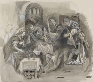 Tekening van Tintoretto