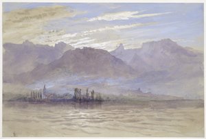 Ochtend in de lente, met noordoostenwind, in Vevey, mei - juni 1849 of 1 mei 1869 door John Ruskin