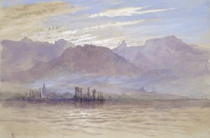 Ochtend in de Lente, met noordoostenwind, in Vevey, mei - juni 1849 of 1 mei 1869 door John Ruskin