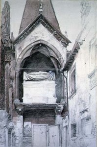 Het Graf van Cangrande I, Santa Maria Antica, Verona