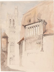 Toren van de kathedraal van Sens