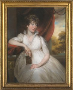 Mevrouw William Pierrepont (geboren Maria Salter) door John Russell