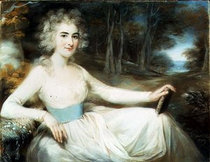 Portret van juffrouw Harriet Read