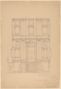 Bibliotheek, San Lorenzo door John Russell Pope