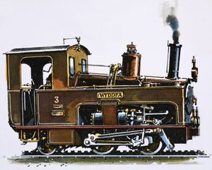 De wereld van snelheid en kracht: Locomotief van de Snowdon Mountain Railway