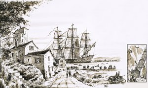 De inwoners van Languedoc hadden nog nooit grote schepen gezien door John S. Smith