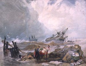 Het wrak van de Houghton Hall schilderijen door John S. and Miles E. Cotman