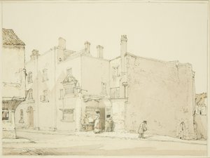 Voorkant van de Newgate, Narrow Wine Street