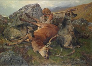 De Stalkers Bekijken, 1883 door John Sargent Noble