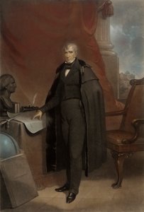 William Henry Harrison door John Sartain