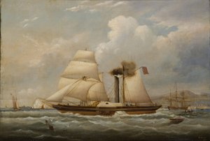 De peddelsleepboot Henry Wright