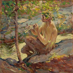 Faun, eind 19e eeuw tot begin 20e eeuw door John Scott Williams