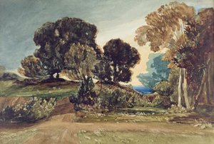 Een Bebost Park door John Sell Cotman
