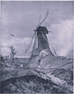 Een Windmolen in Lincolnshire