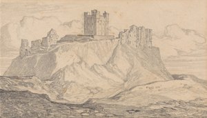 Kasteel Bamborough, Northumberland door John Sell Cotman