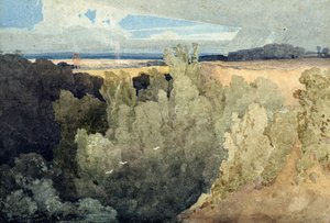 Brignall Banks aan de Greta door John Sell Cotman