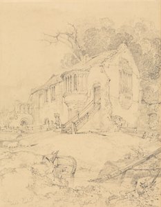 Priorij Kasteel Akkeren, Norfolk door John Sell Cotman