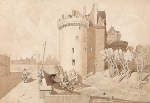 Kasteel van Alencon door John Sell Cotman