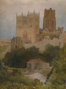 Durham Kathedraal, 1923 door John Sell Cotman