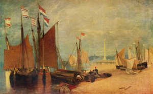 Nederlandse Boten bij Yarmouth, Prijzen tijdens de Oorlog door John Sell Cotman