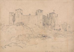 Framlingham Kasteel, Suffolk door John Sell Cotman