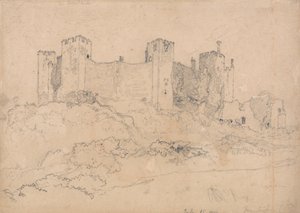Kasteel Framlingham, Suffolk door John Sell Cotman
