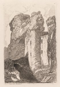 Liber Studiorium: Kasteel van Ragland, Monmouthshire