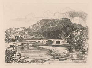 Liber Studiorum: Plaat 14, Tan-y-Bwlch, Merionethshire, Noord-Wales