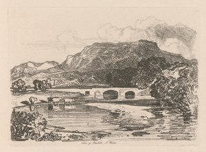 Liber Studiorum: Plaat 14, Tan-y-Bwlch, Merionethshire, Noord-Wales, 1838