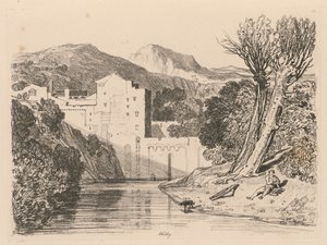 Liber Studiorum: Plaat 22, Whitby door John Sell Cotman