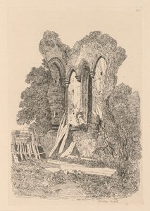 Liber Studiorum: Plaat 23, Ruïnes bij Beeston, Norfolk: Nr. 3