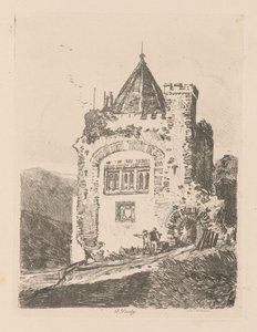 Liber Studiorum: Plaat 37, Een Studie, 1838 door John Sell Cotman