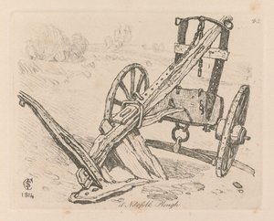 Liber Studiorum: Plaat 43, Een Norfolk Ploeg, 1814