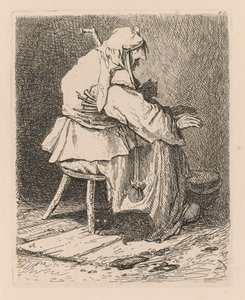 Liber Studiorum: Plaat 44, Schets naar Rembrandt