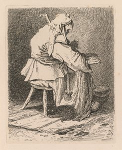 Liber Studiorum: Plaat 44, Schets naar Rembrandt, 1838