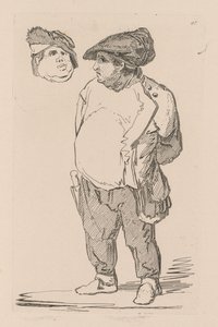 Liber Studiorum: Plaat 47, Een studie, 1838 door John Sell Cotman