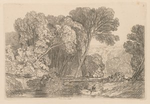Liber Studiorum: Plaat 5, Walsingham, Norfolk, 1838 door John Sell Cotman