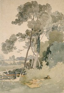 Bij Brandsby, Yorkshire door John Sell Cotman