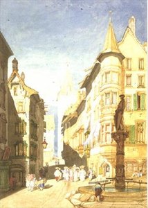 Nr.0944 Schaffhausen, ca. 1820-30 door John Sell Cotman