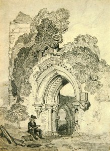 Romaans Ruïne door John Sell Cotman