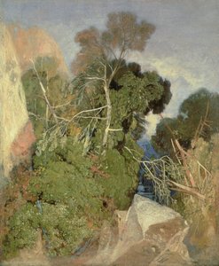 Zilveren Berken door John Sell Cotman