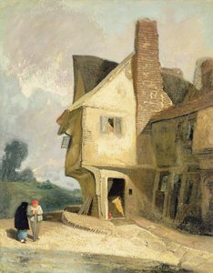 Het oude huis in St. Albans, c.1806 door John Sell Cotman