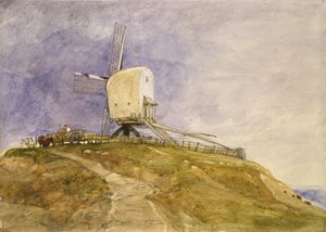 Molen op een heuvel, 19e eeuw