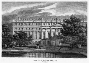 Hampton Court Palace, Londen door John Shury