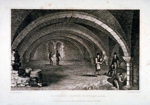 Interieur van de crypte, St Saviour